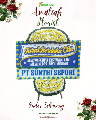 Papan Bunga Duka di Tanjung Batu