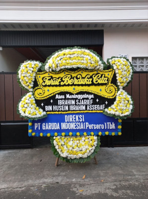 Papan Bunga Duka di Tanjung Batu