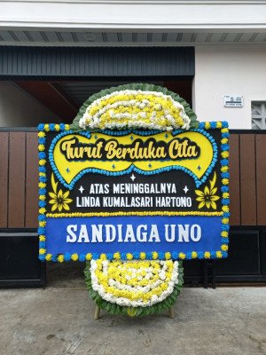 Papan Bunga Duka di Tanjung Batu